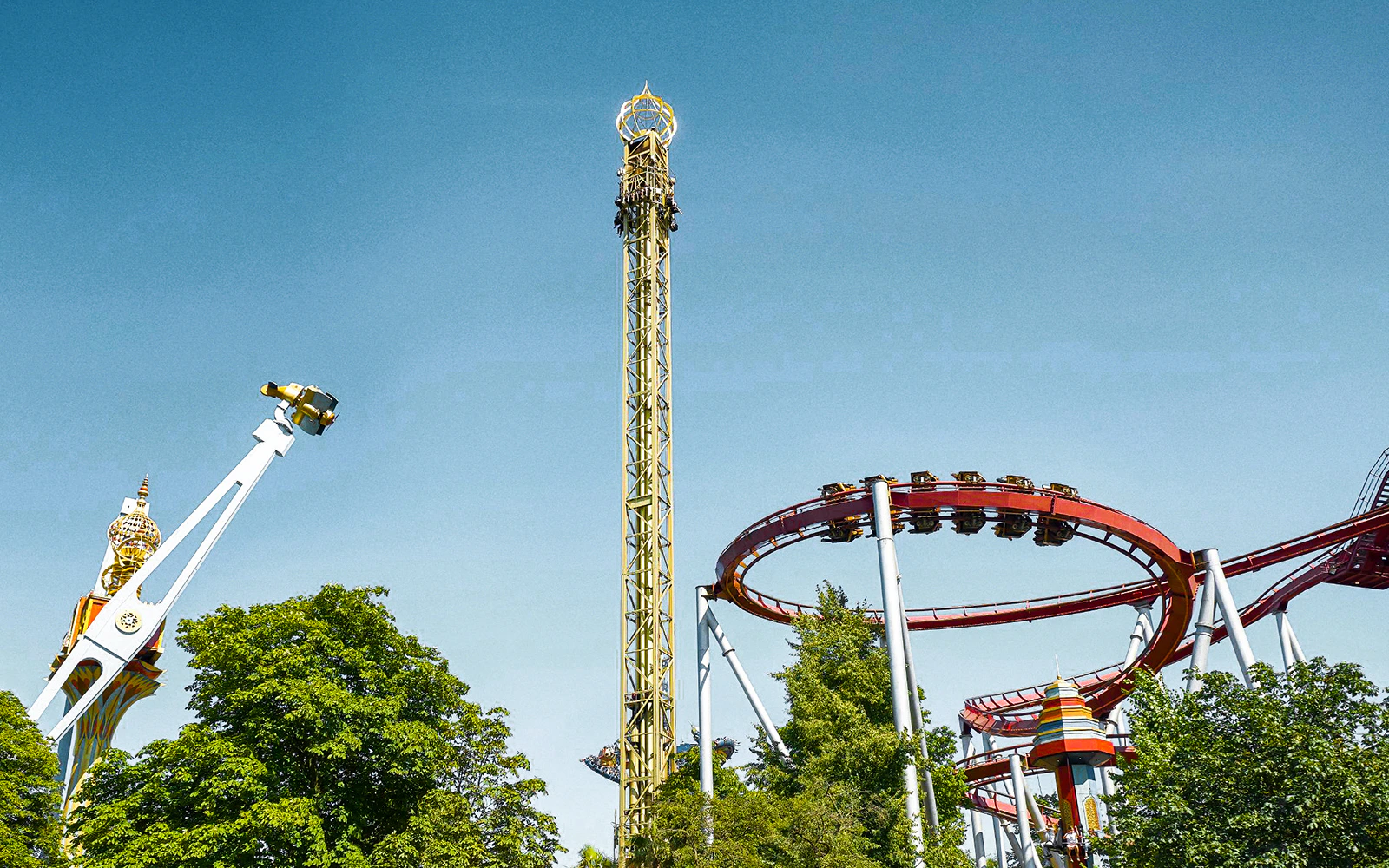 Tivoli Gardens in Copenhagen