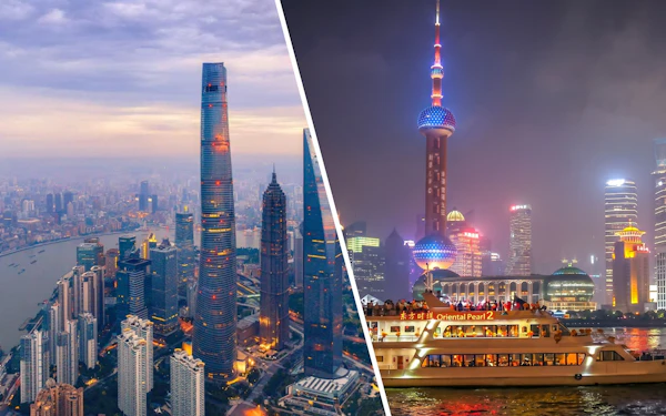 Combo: Shanghai Tower Observatory + Huangpu River Cruise Tickets