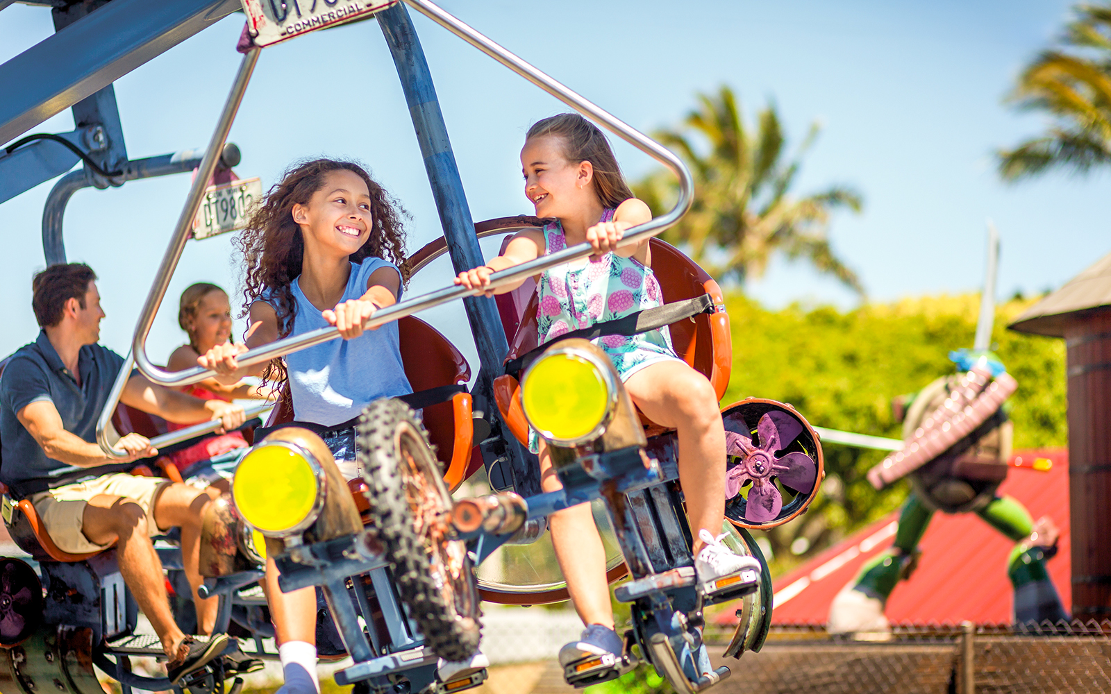 Donatello's Ninja Flyers at Sea World, Gold Coast