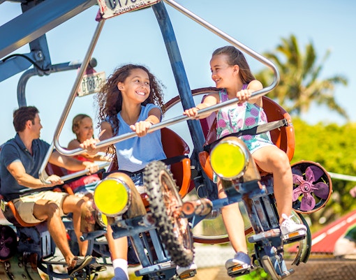 Donatello's Ninja Flyers at Sea World, Gold Coast