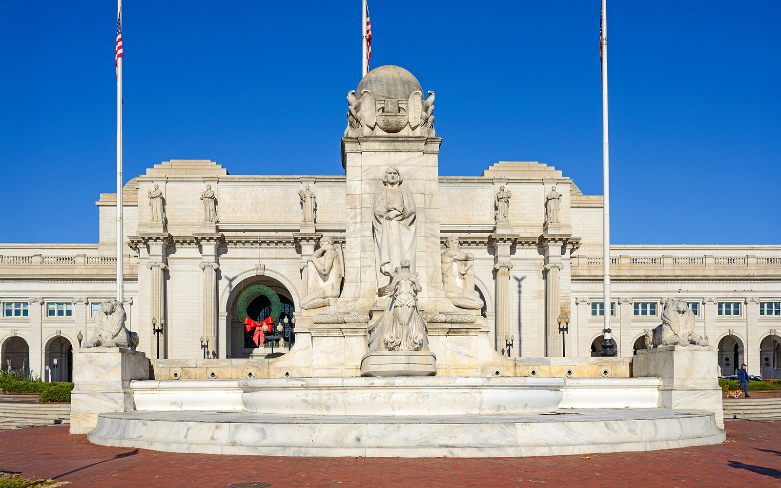 Columbus Circle y Fuente