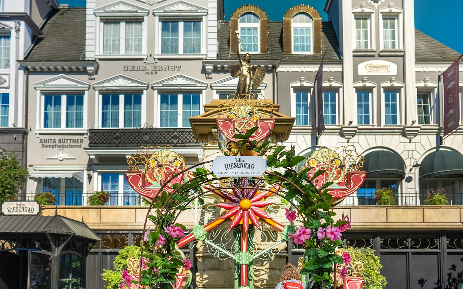 Phantasialand theme park in Bruhl