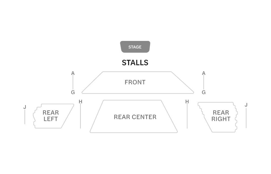 Prince of Wales Seating Plan
