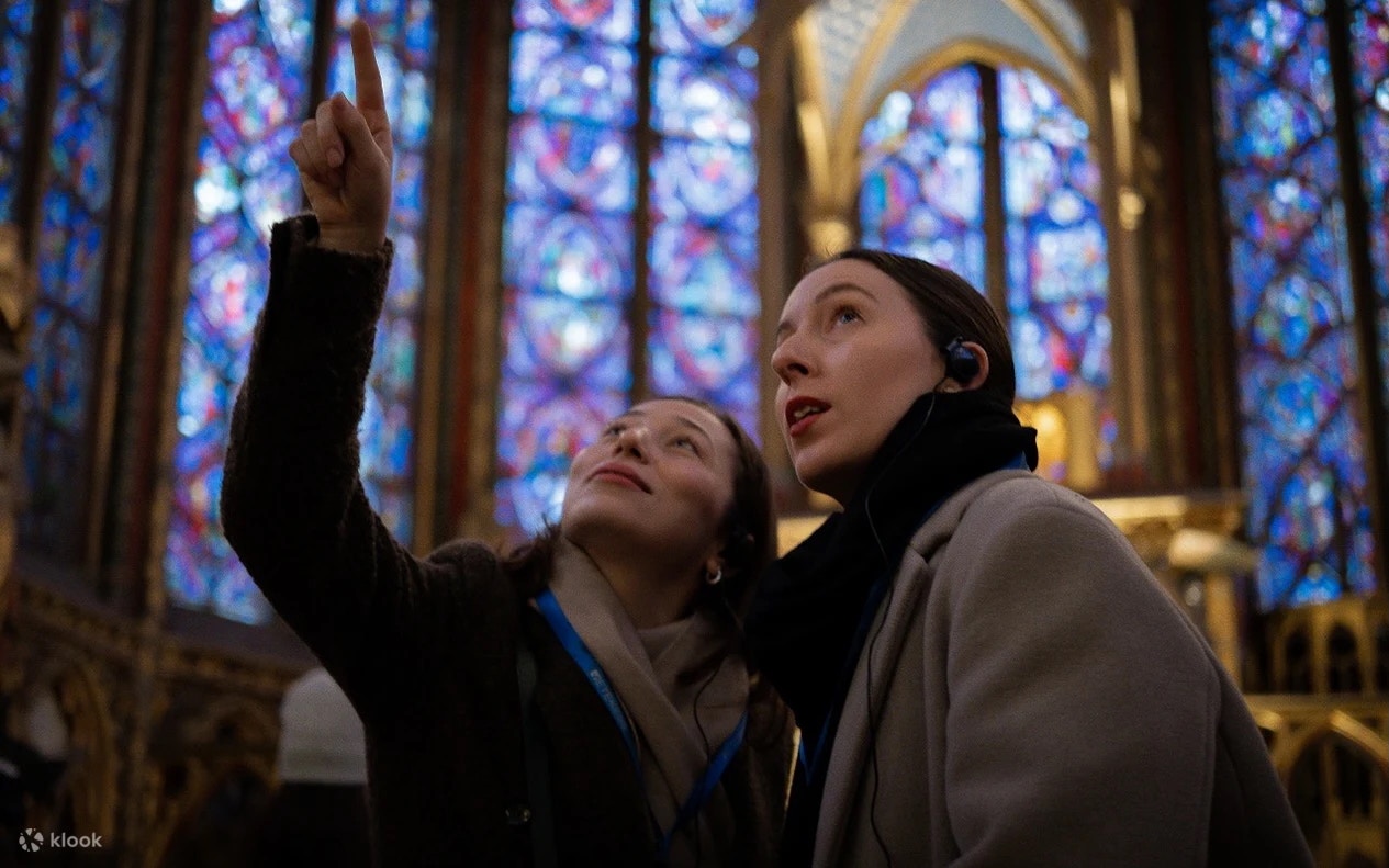 Lower chapel at Sainte-Chapelle
