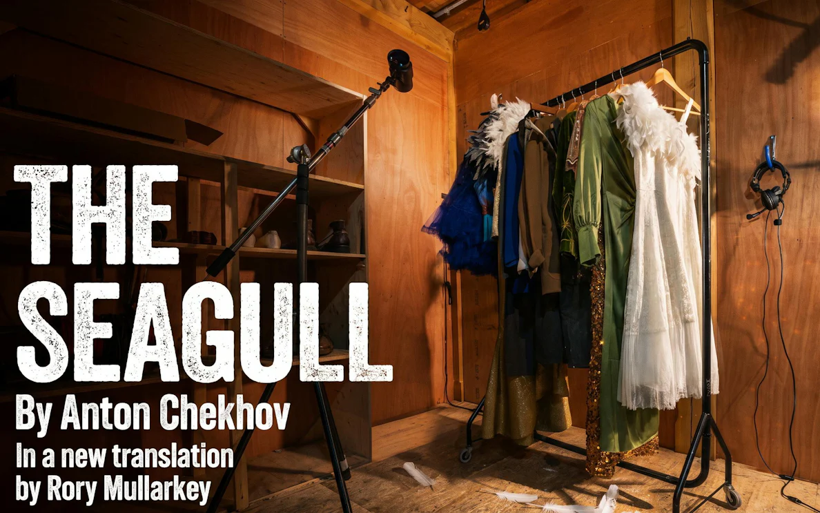 Backstage costumes for "The Seagull" at Westend theater.