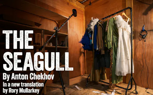 Backstage costumes for "The Seagull" at Westend theater.