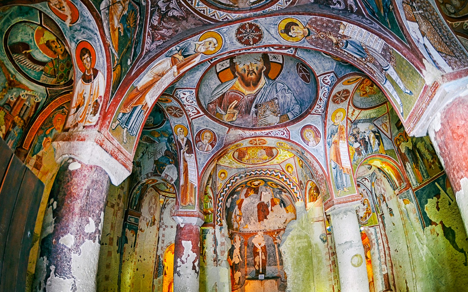Painted frescoes