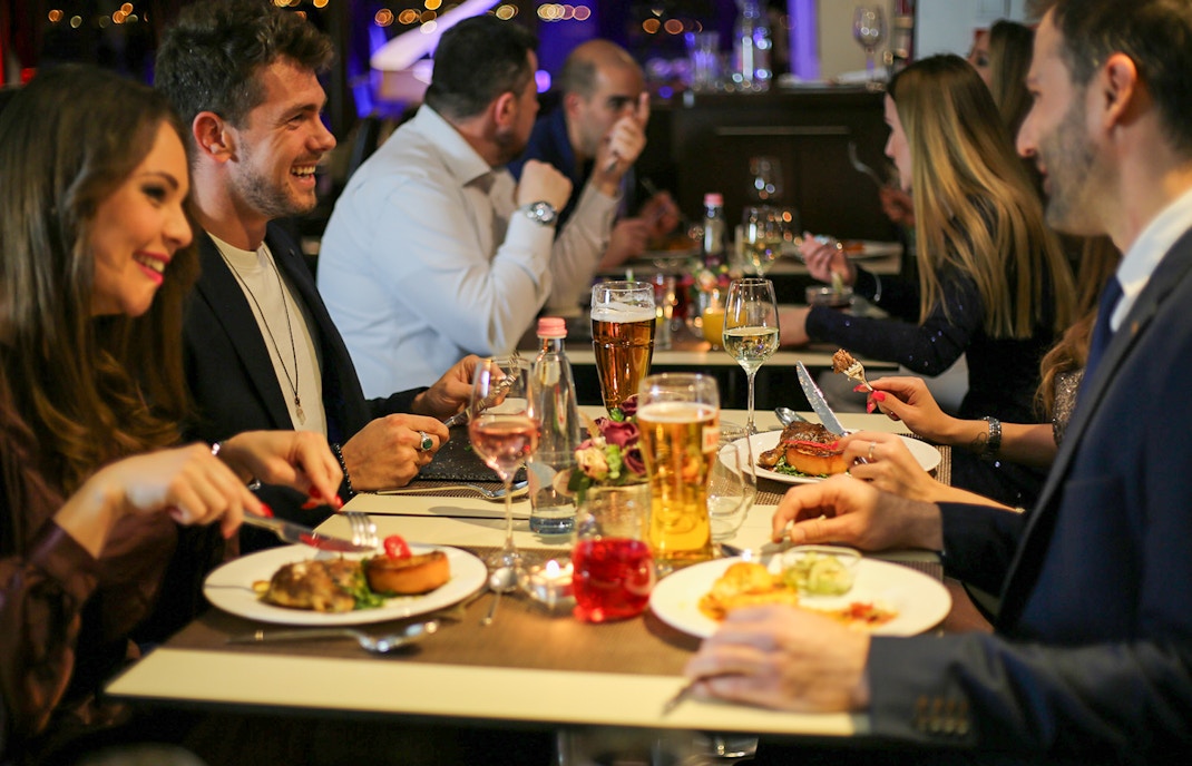 Belfast dinner in a family-friendly setting.