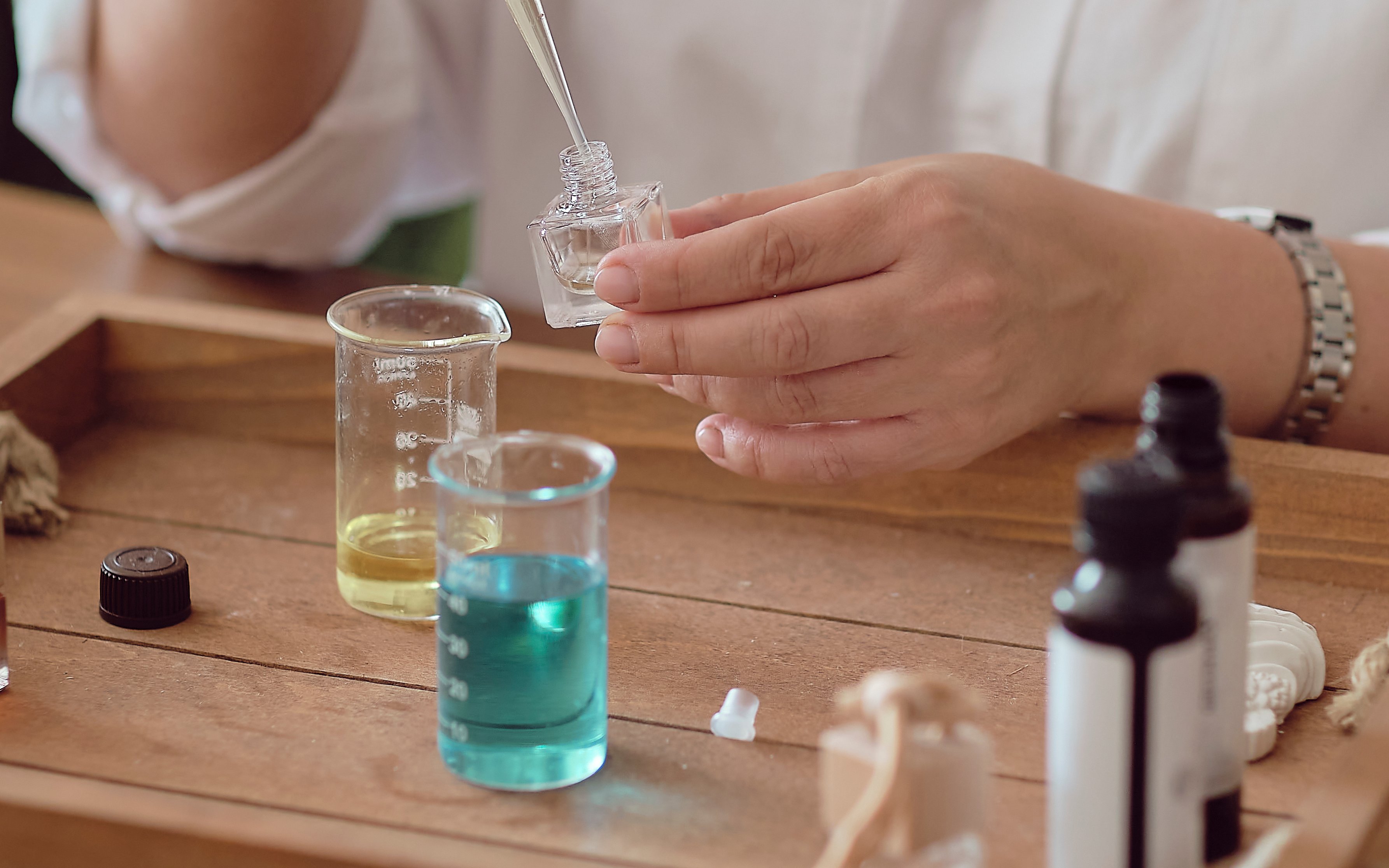 Parfyme- og papyrusverksted (hvis valgt)