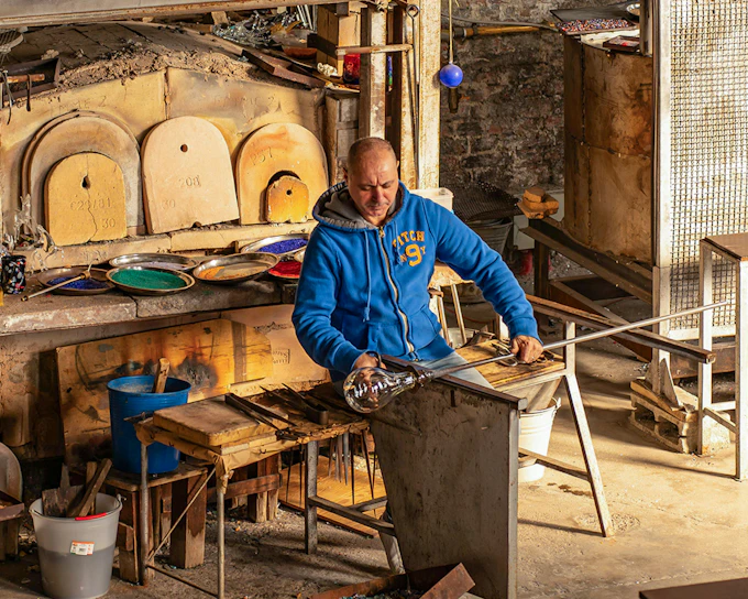From Venice: Murano Tour with Glass Factory Visit