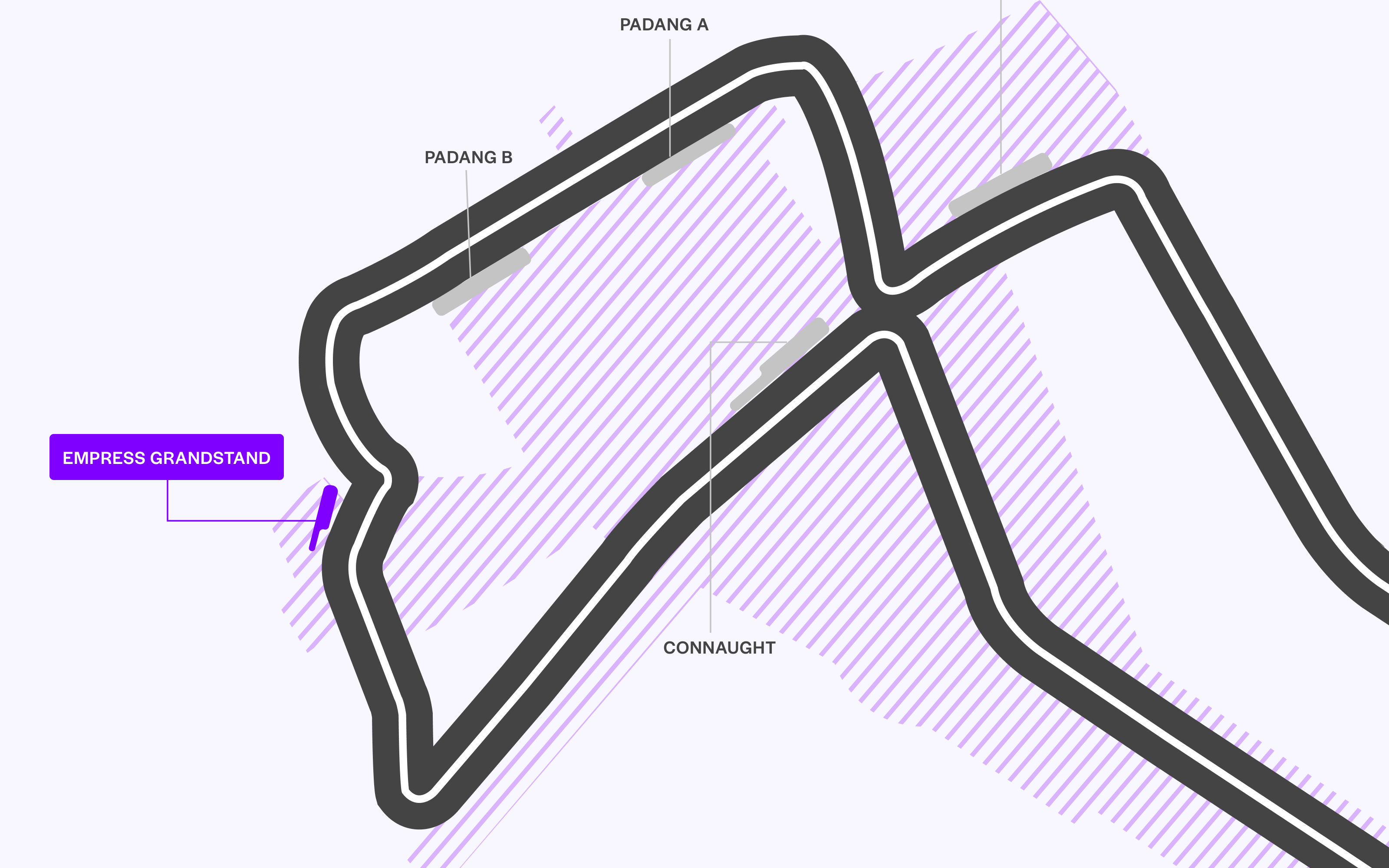 Formula 1 Singapore Grand Prix seating plan