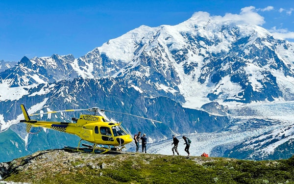 Juneau Helicopter Tour with Glacier Landing & Dog Sledding on Herbert Glacier