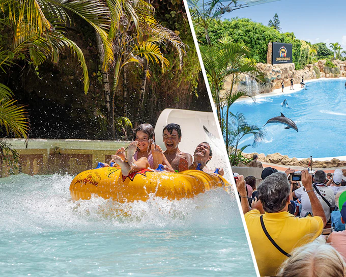 Combo: Siam Park + Loro Parque Entry Tickets