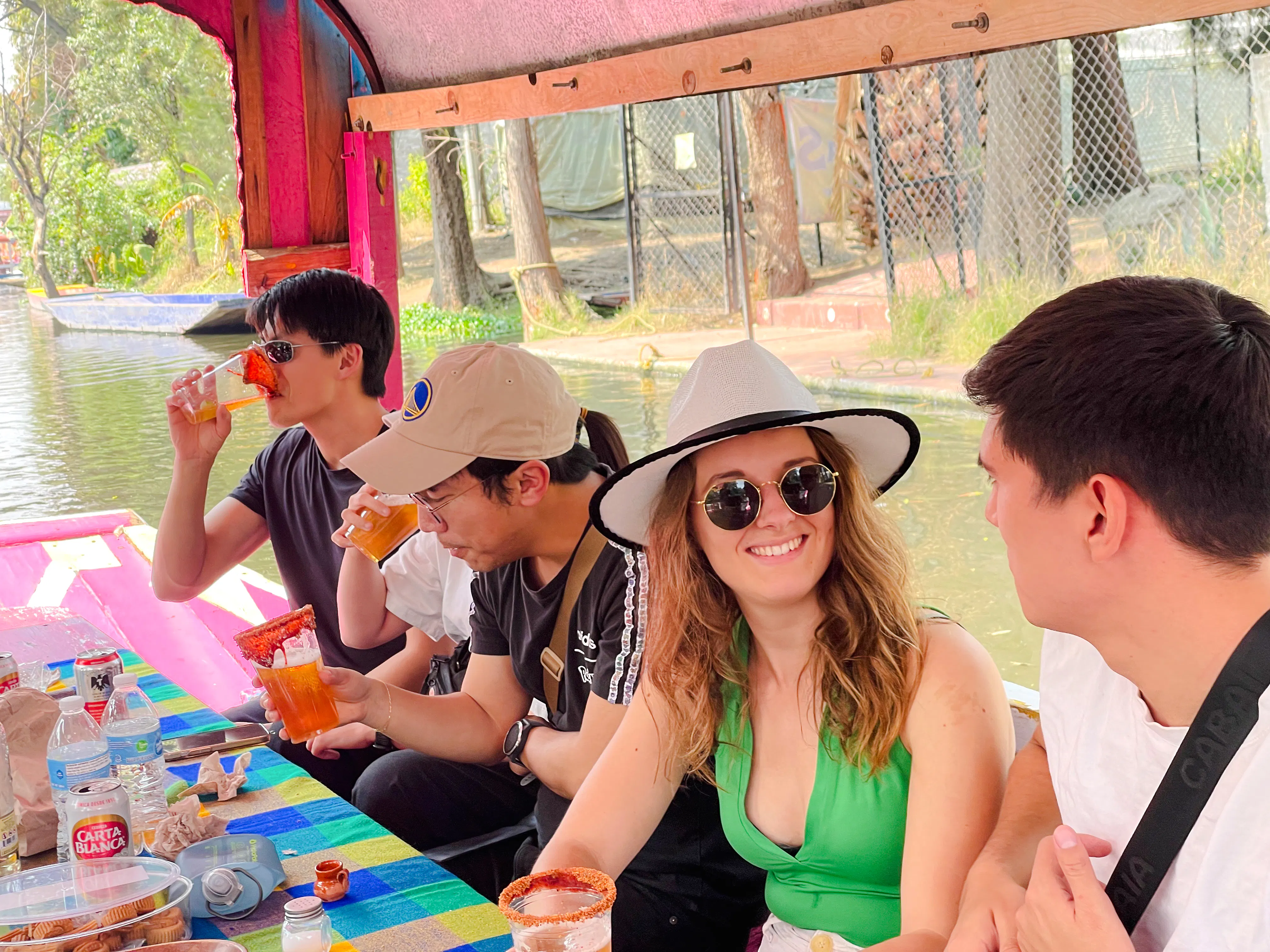 Xochimilco Trajinera Boat Tour with Pulque and Mezcal Tasting