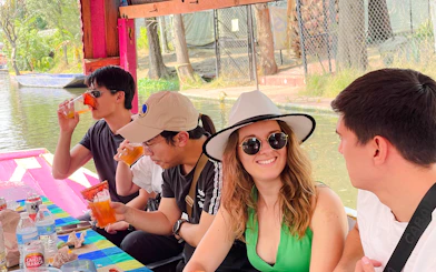 Xochimilco Trajinera Boat Tour with Pulque and Mezcal Tasting