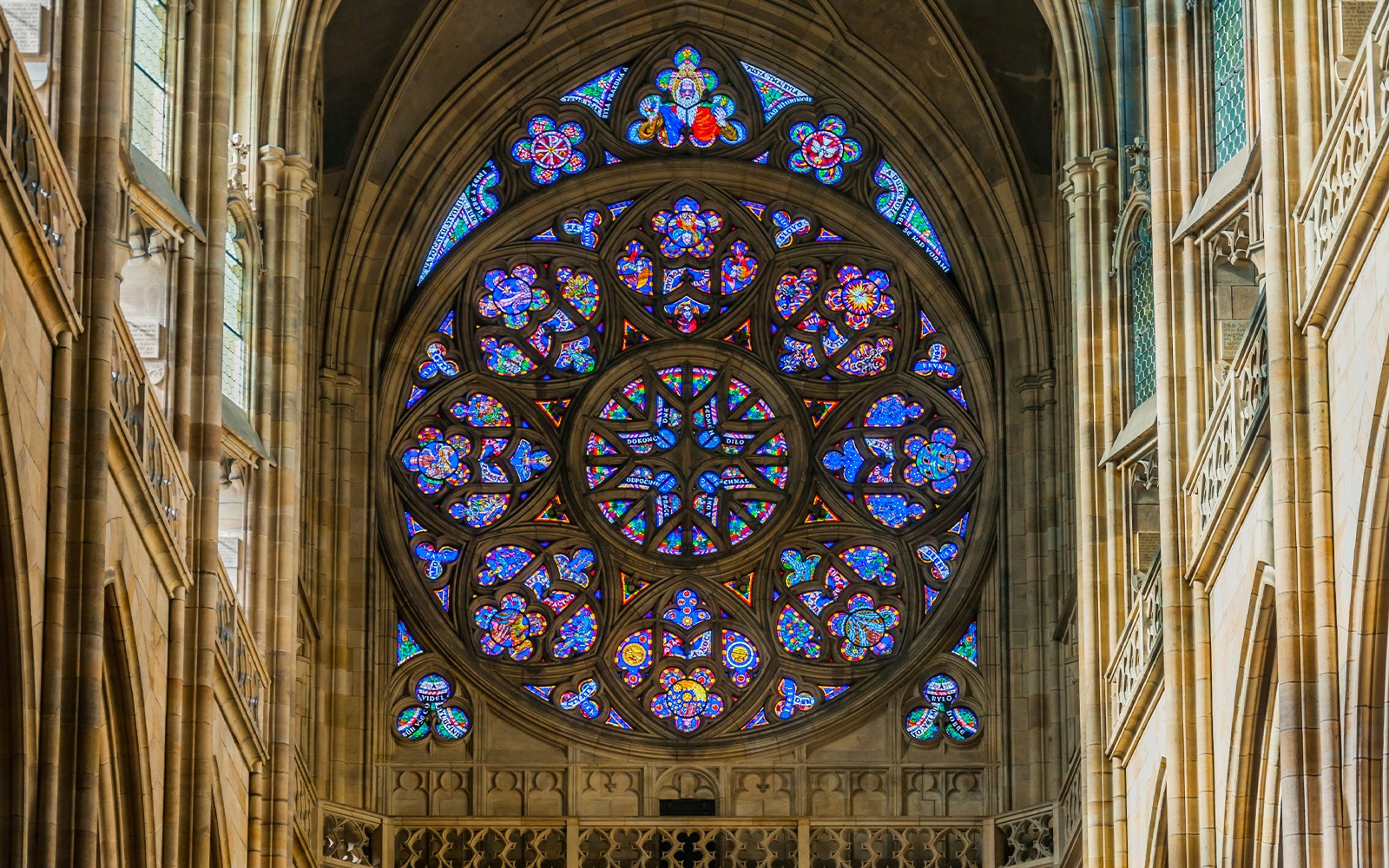 Stained Glass Windows of St. Vitus Cathedral