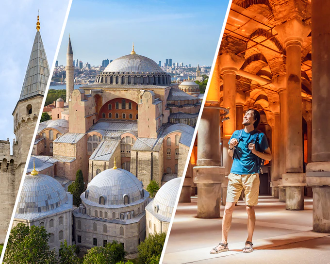 Istanbul Super Combo: Topkapi Palace + Hagia Sophia + Basilica Cistern Skip-the-Line Tickets
