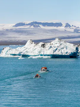 Rondleidingen door de gletsjerlagune van Jokulsarlon