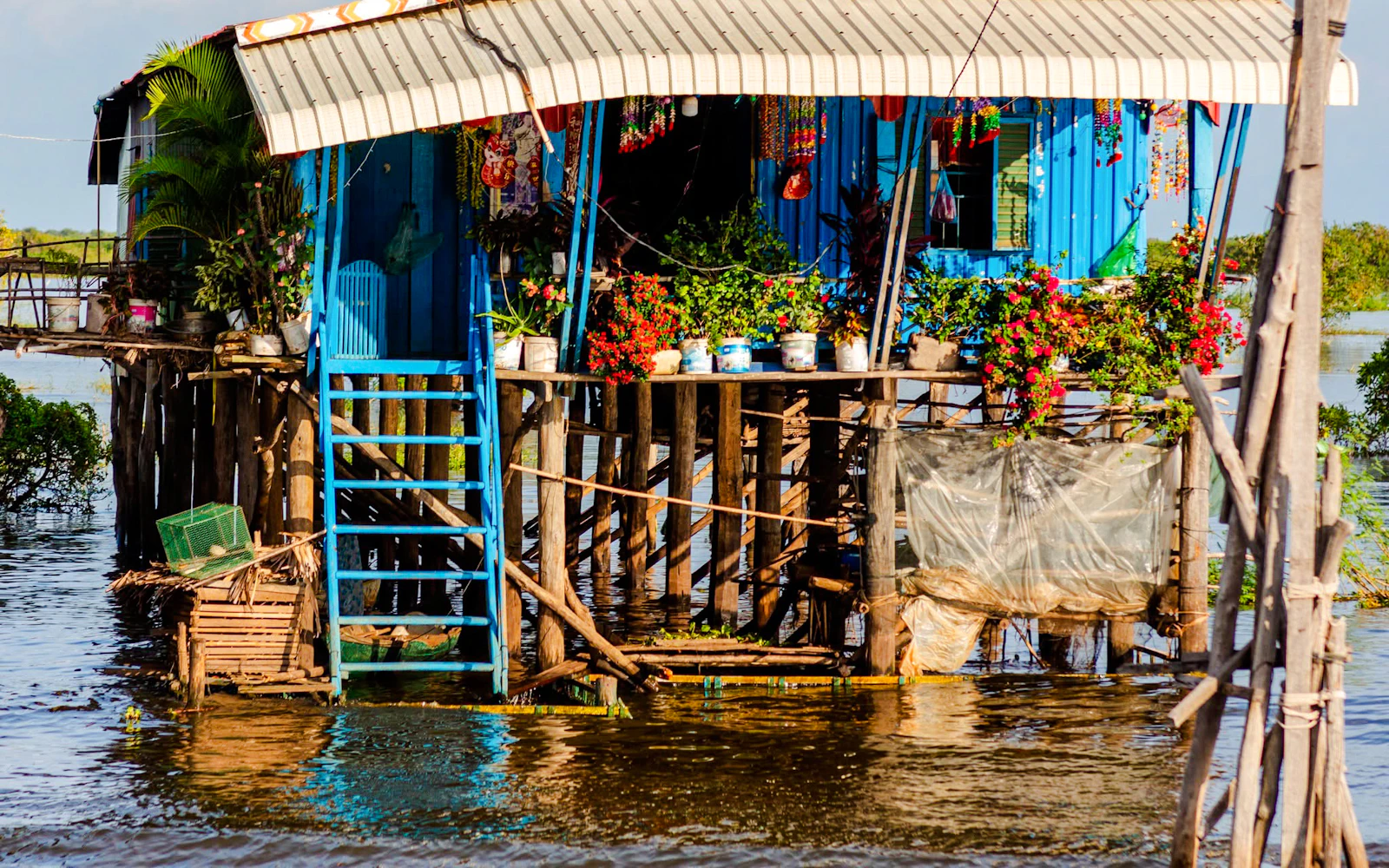 Tonle Sap Lake Sunset Boat Tour with Kampong Phluk Floating Village Visit Image 2
