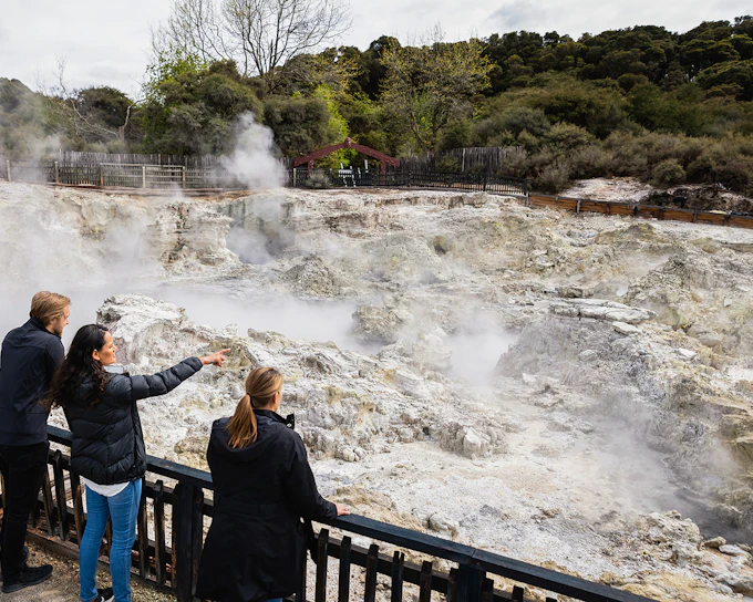 Hell's Gate Geothermal Walk & Māori Carving Tickets