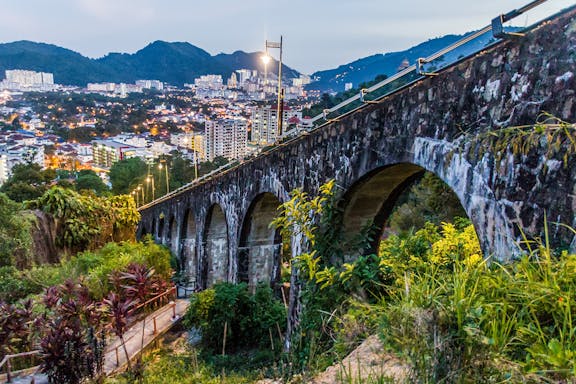 round-trip tickets: penang hill funicular train-6