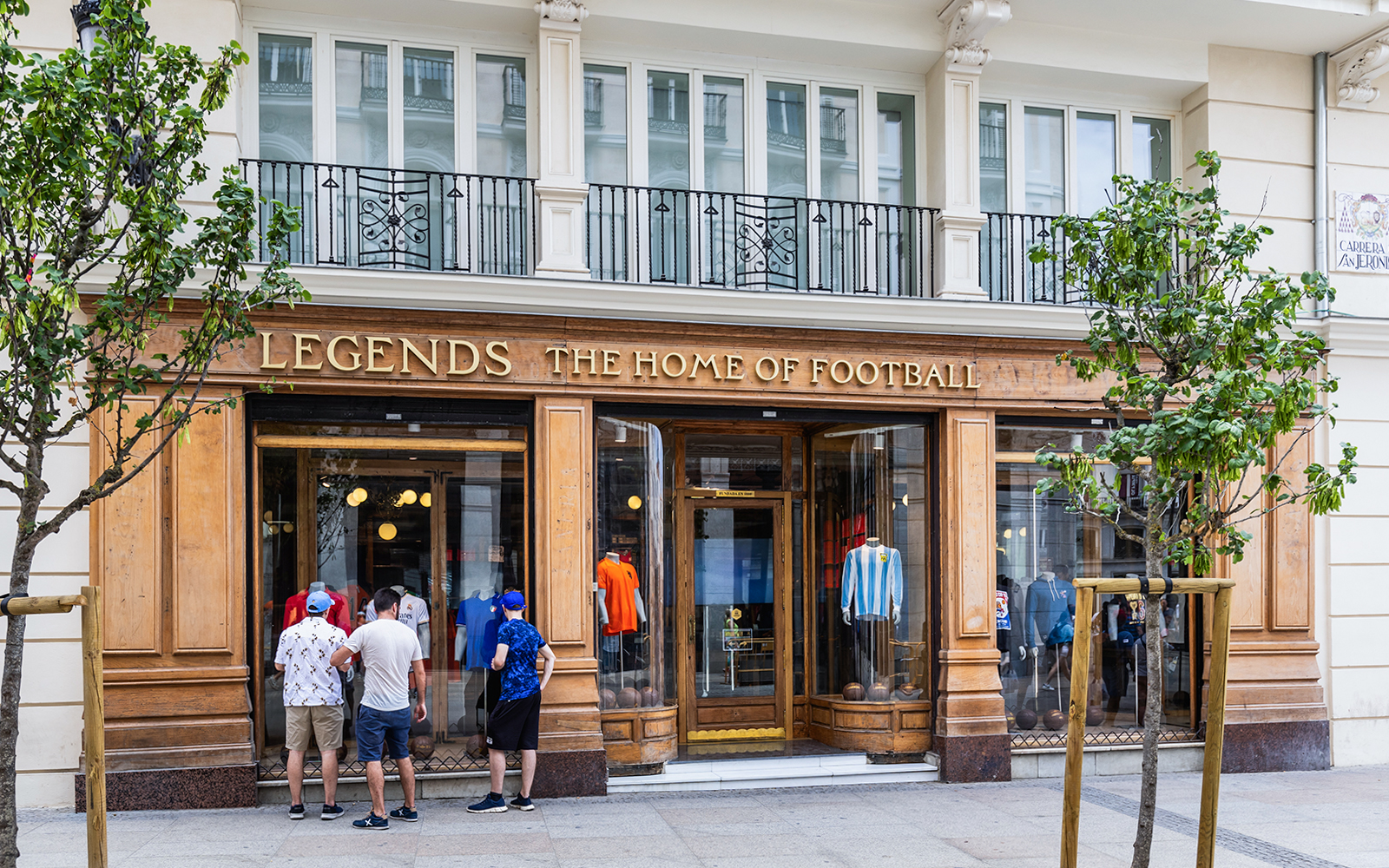 Visitors exploring the LEGENDS The Home of Football