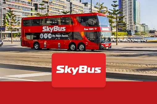 Bus Transfer: Melbourne Tullamarine Airport to/from Melbourne City by Skybus