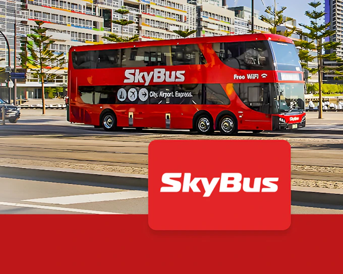 Bus Transfer: Melbourne Tullamarine Airport to/from Melbourne City by Skybus
