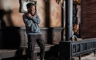 Guests reacting at London Dungeons Scare and Share experience.