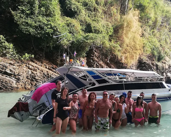 4 Islands Sunset + Plankton, Small Group 12 Guests, Speedboat Tour in Krabi