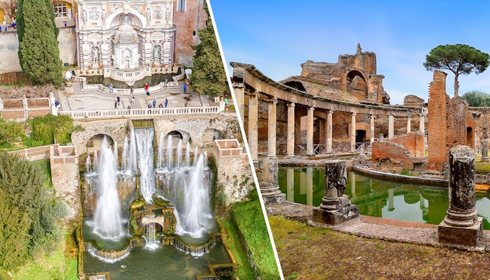 Villa d'Este and Villa Adriana Combo Tickets