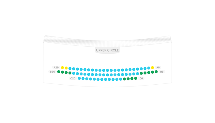 Criterion Theatre Theatre Upper Circle Seating Plan