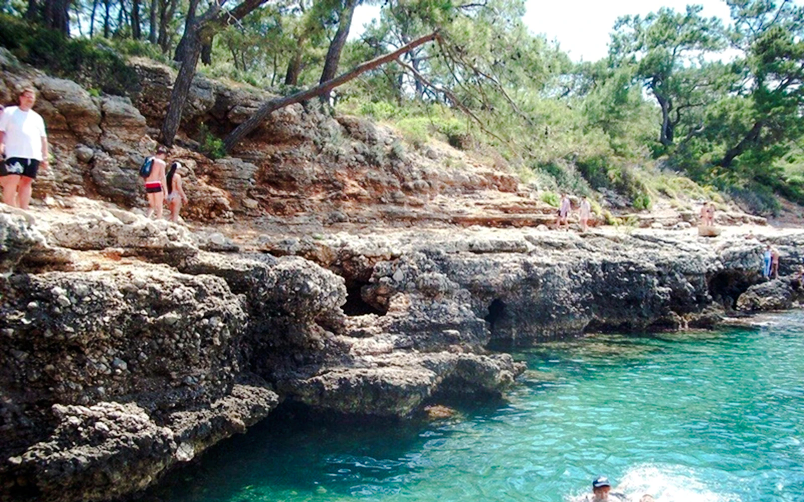 Antalya Mega Yacht Cruise to Kemer Coast with Lunch and Hotel Transfers Image 2