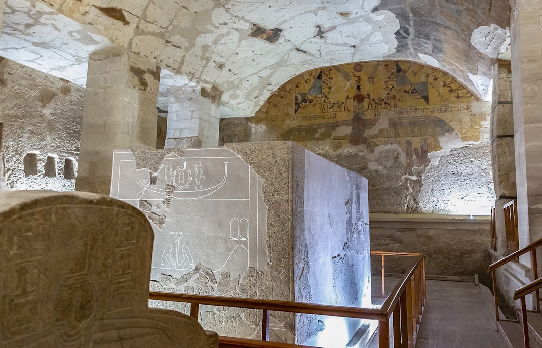 Tumba del rey Merenptah en el Valle de los Reyes
