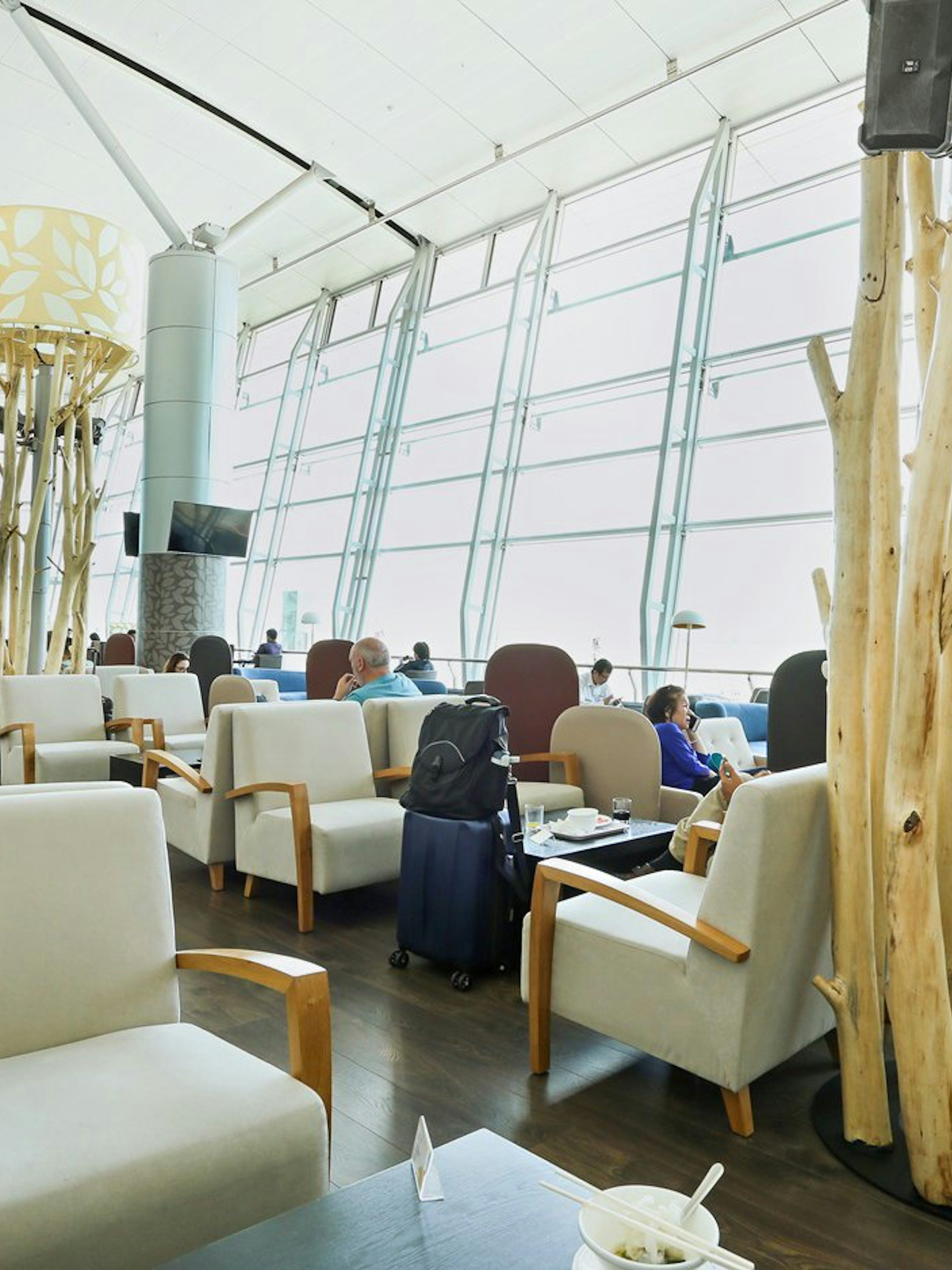 Rose Business Lounge seating area, Terminal 2, Tan Son Nhat International Airport.
