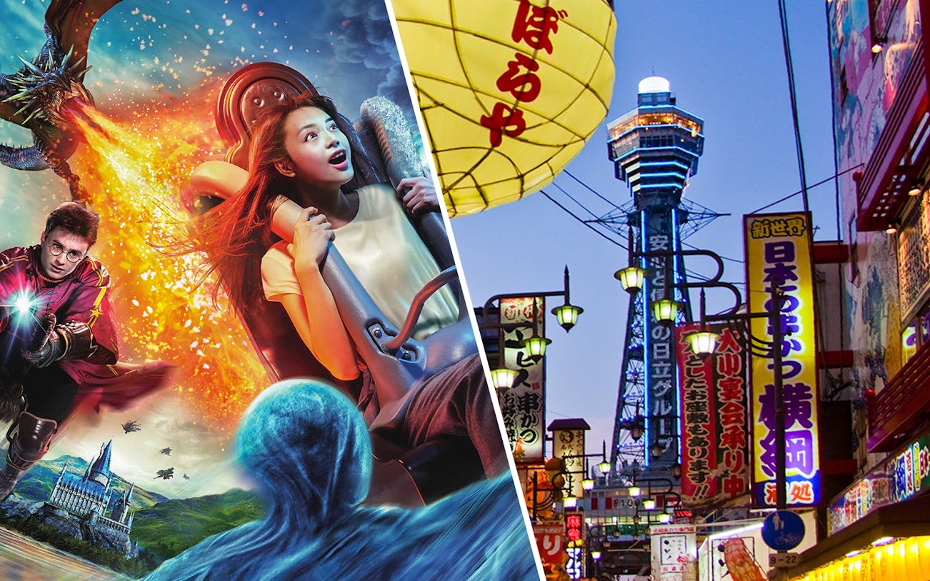 Combo: Universal Studios Japan: Studio Pass (Admission Tickets) + Osaka Metro 1 or 2-Day Pass