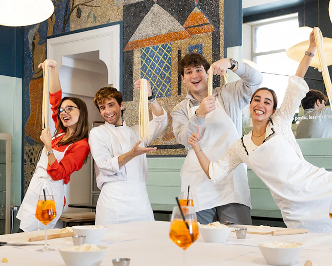 Traditional Roman Pasta and Spritz Cooking Class