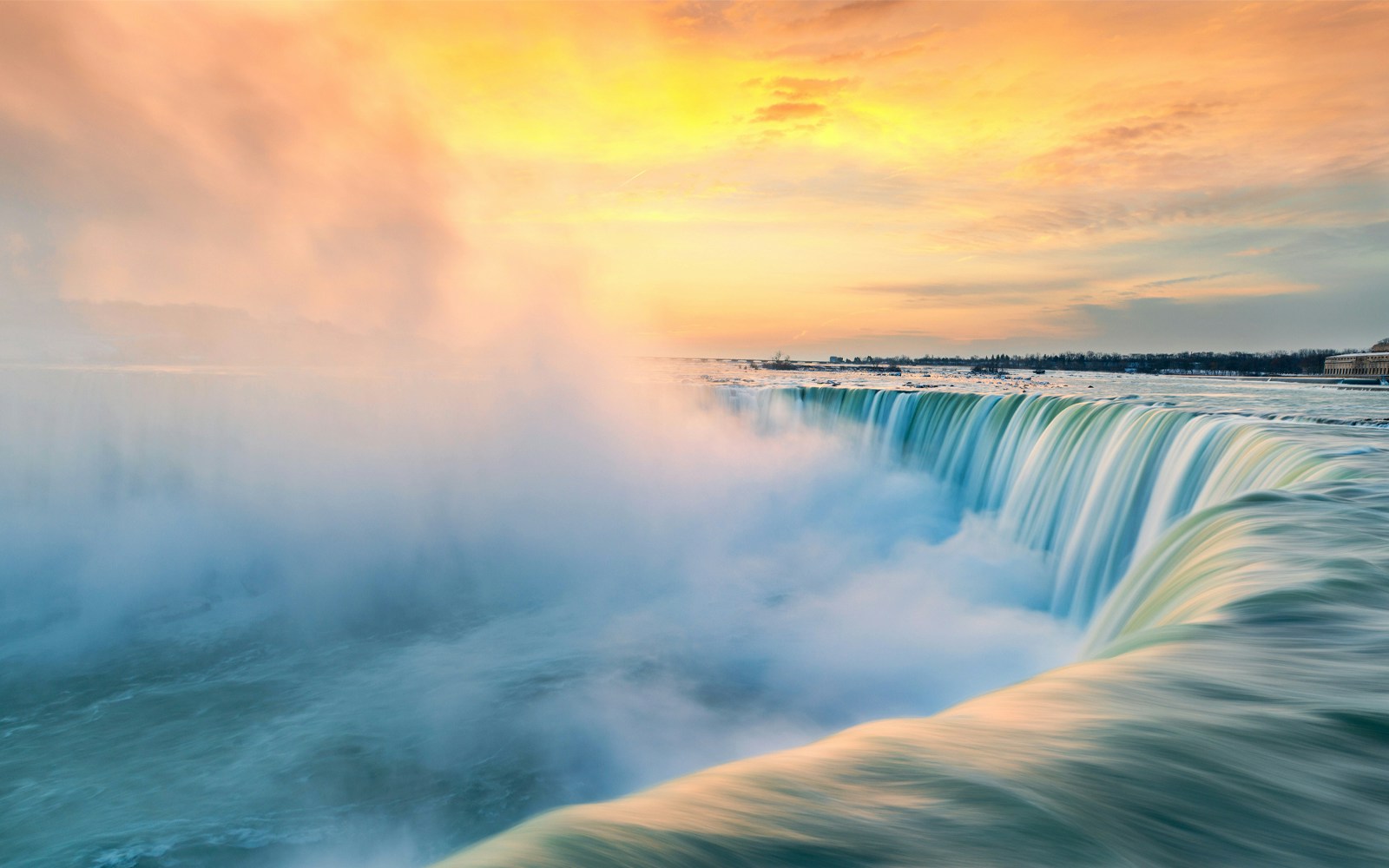 Niagara Falls sunset