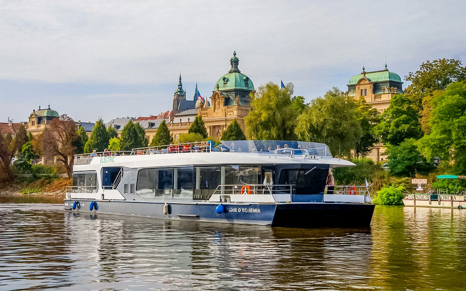 View of Vltava River Sightseeing Cruise