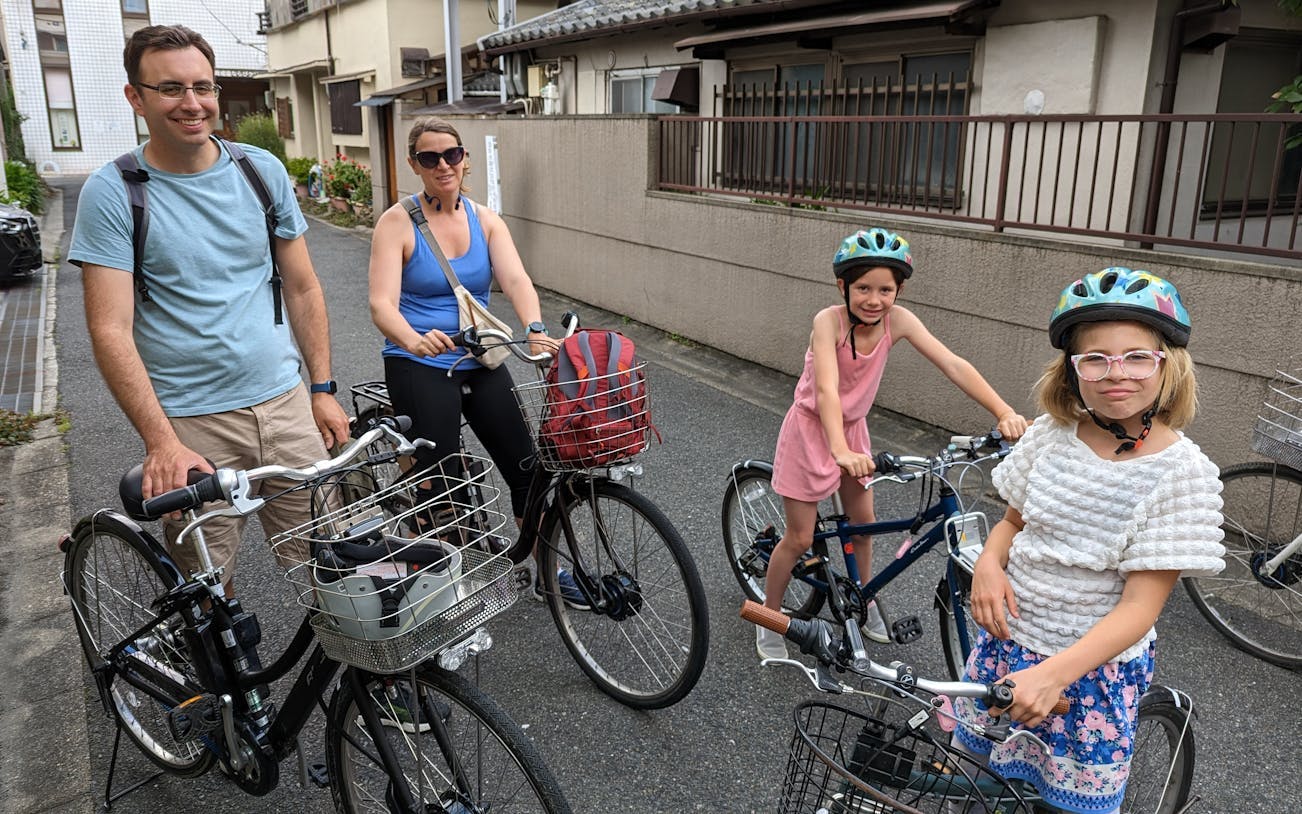 privétour per e-bike voor gezinnen in nara, inclusief lunch en kinderzitjes-5