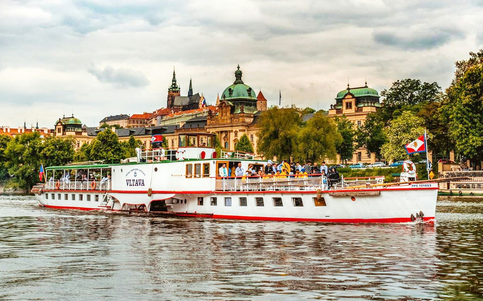 Vltava steamboat