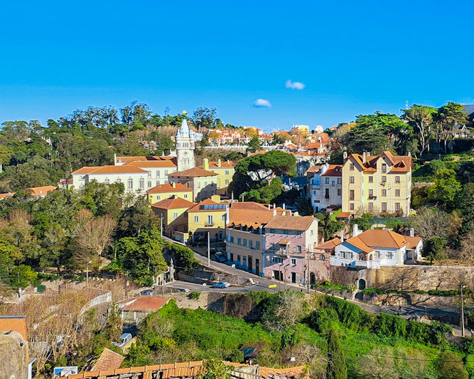 From Lisbon: Sintra, Belém, Pena Palace & Cascais Small Group Full-Day Trip