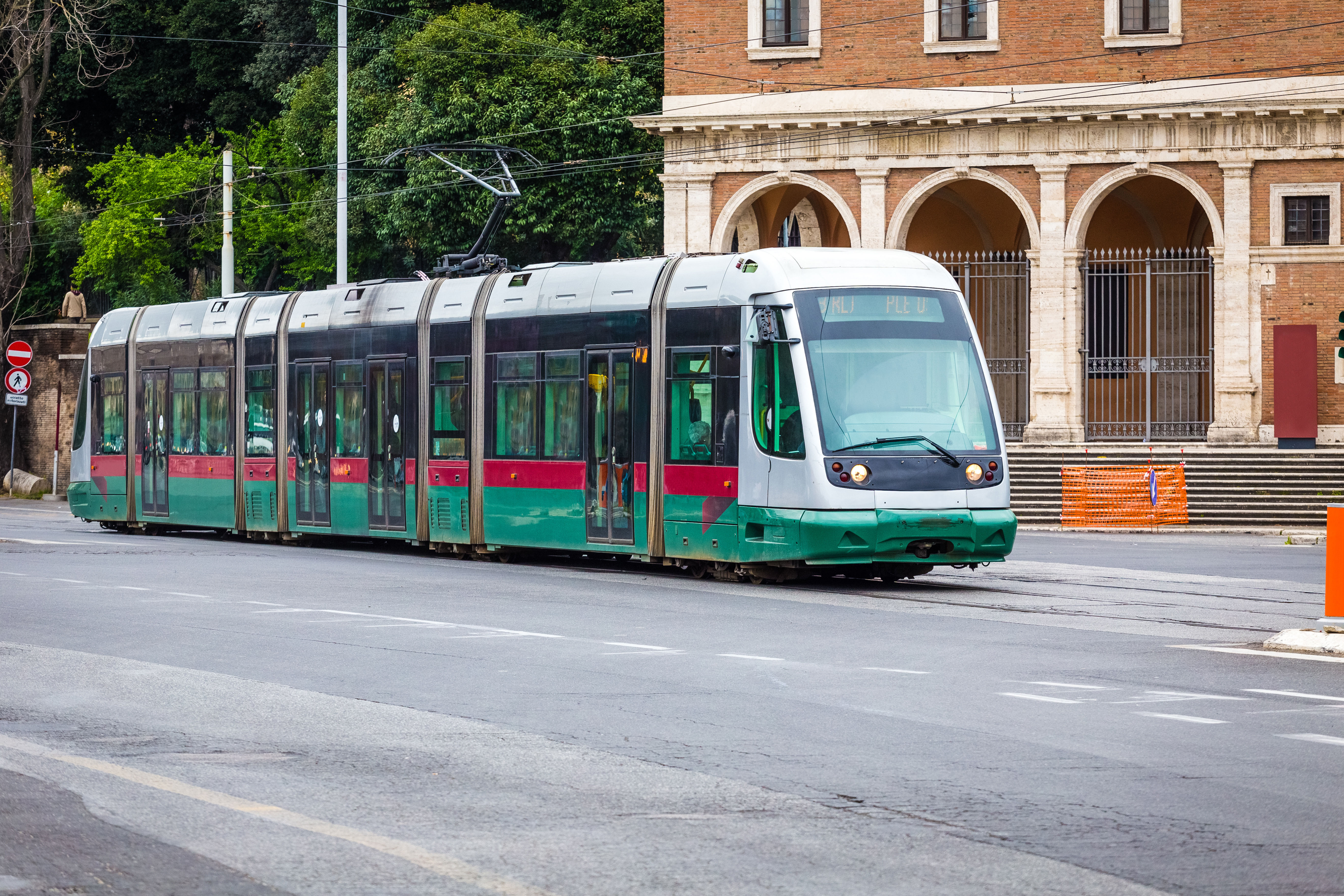 Tram in rome