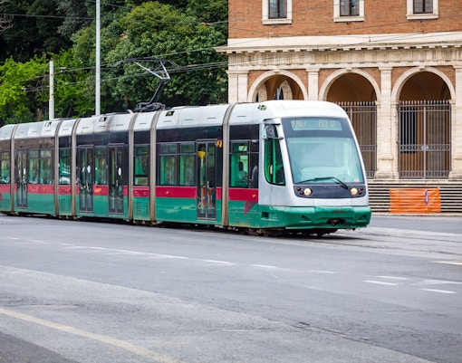 Tram in rome