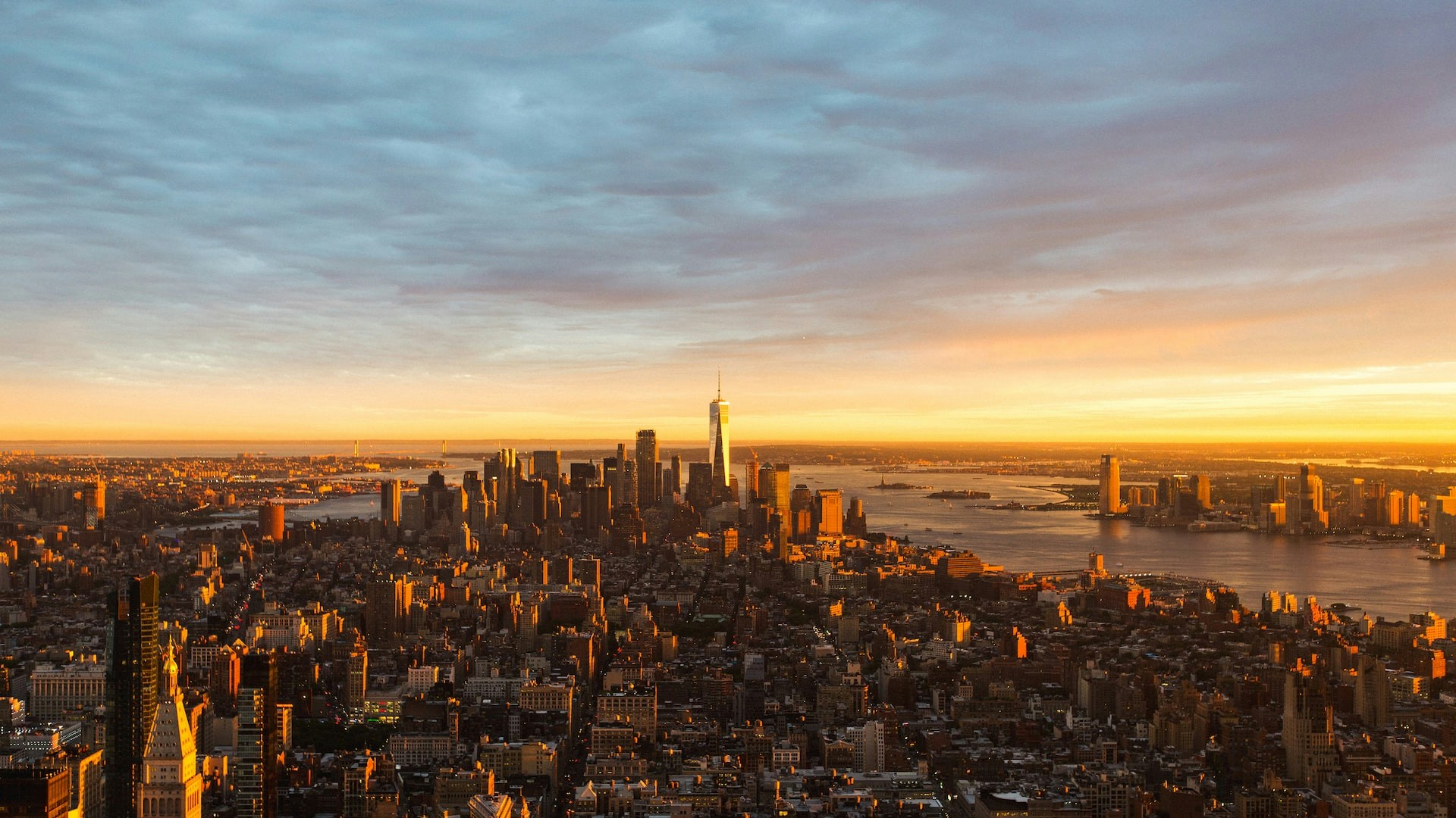 Empire State Building sunset