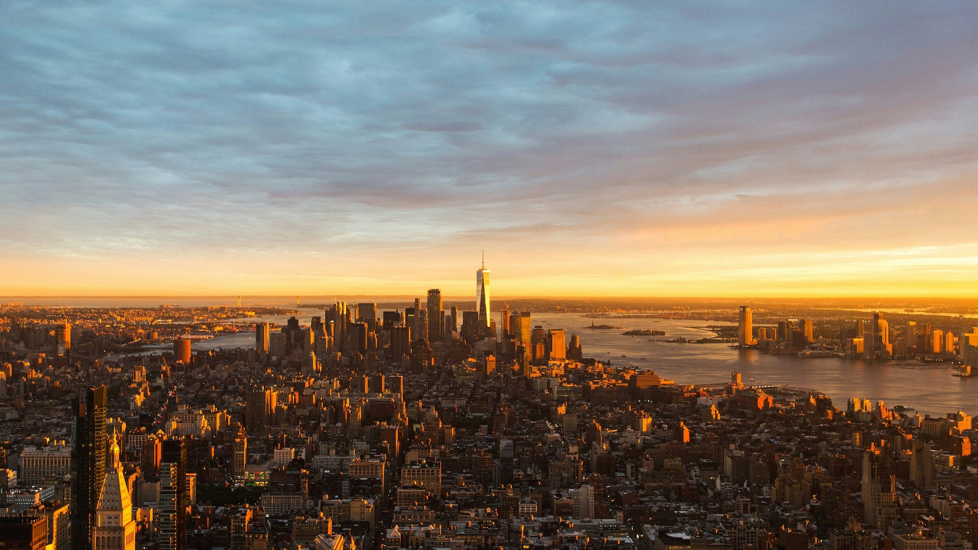 Empire State Building sunset