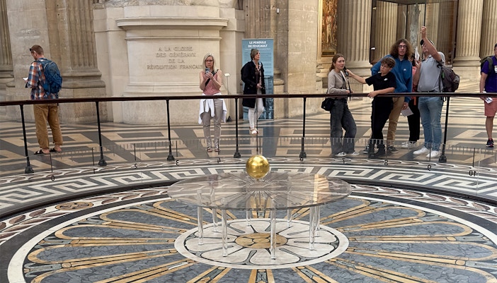 Inside Paris Pantheon