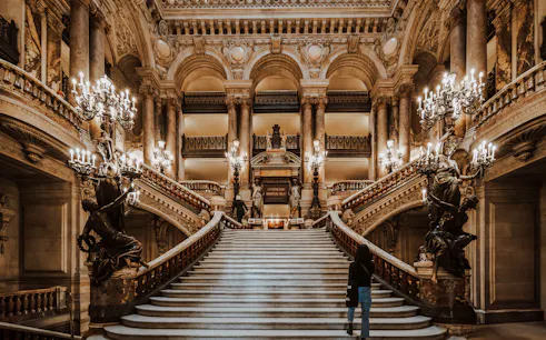 visite guidée à pied en petit groupe dans le quartier de l'opéra de paris : musée du parfum fragonard, dégustations de chocolat, de vin et de champagne-1