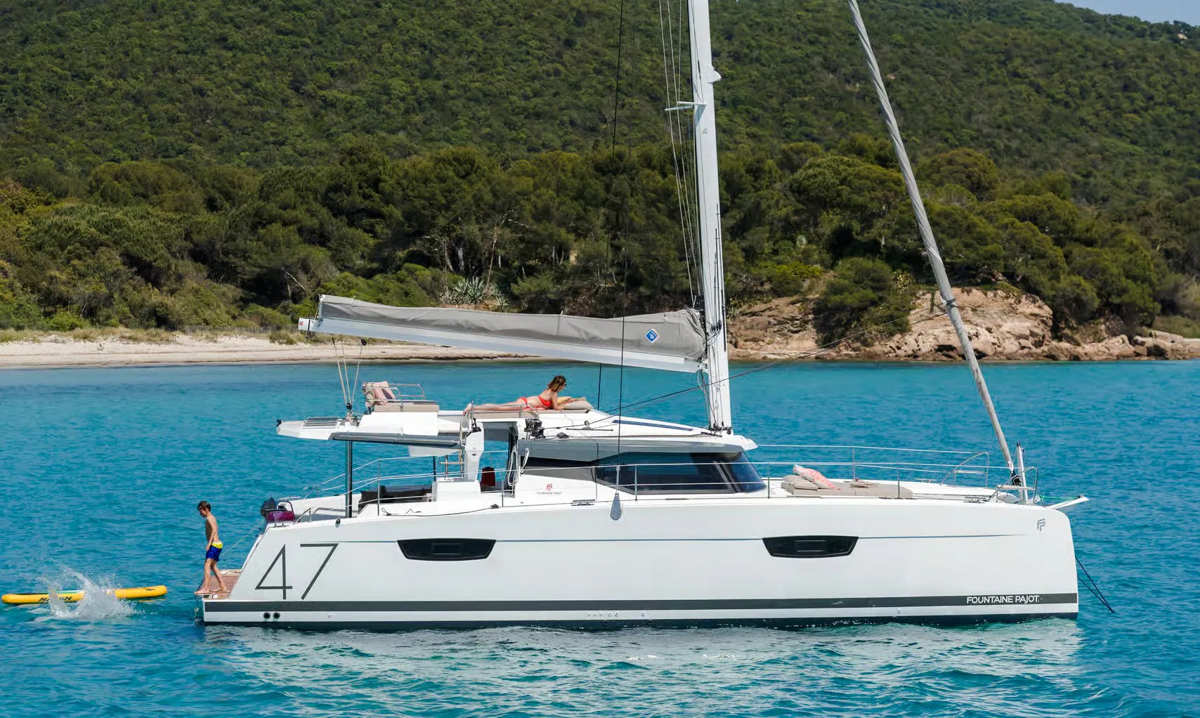 Mykonos: Catamaran Cruise to Rhenia with Meal, Drinks and Hotel Transfers Image 7