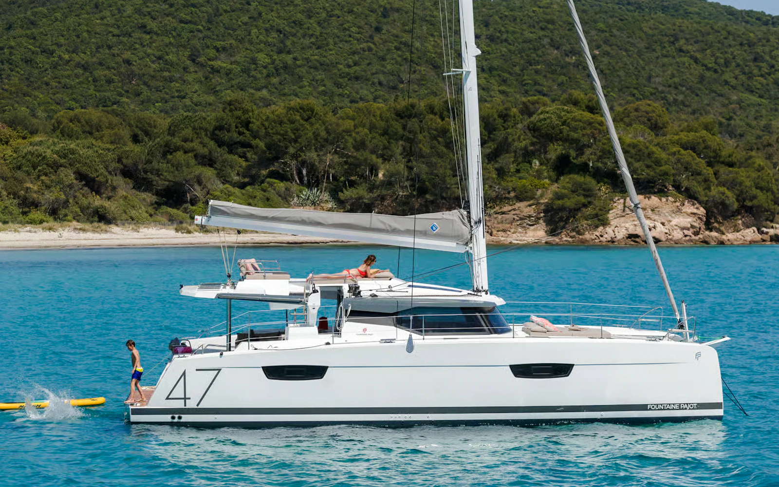 Mykonos: Catamaran Cruise to Rhenia with Meal, Drinks and Hotel Transfers Image 7